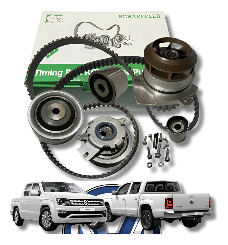 Kit De Distribución Vw Amarok C/ Bomba 2.0 Tdi Ina Aleman - Imagen 6