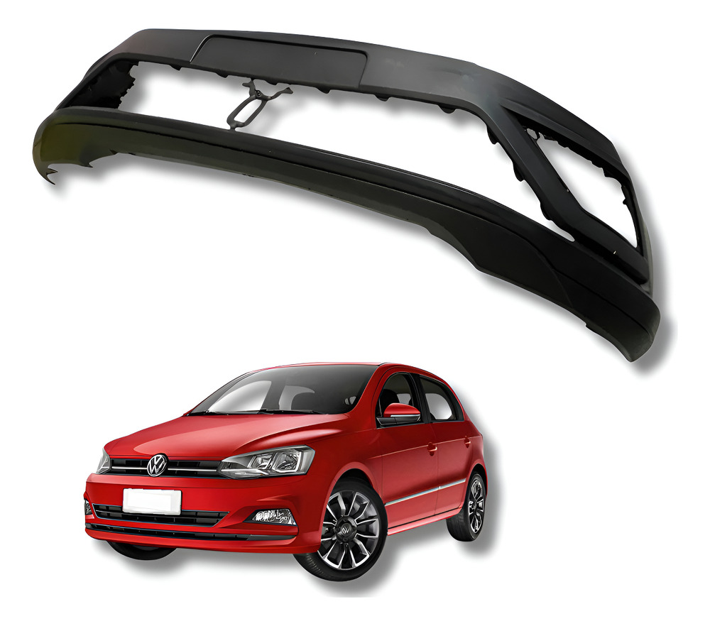 Parachoque Delantero Volkswagen G8/ Saveiro/ Voyage 1,6 2019 Negro