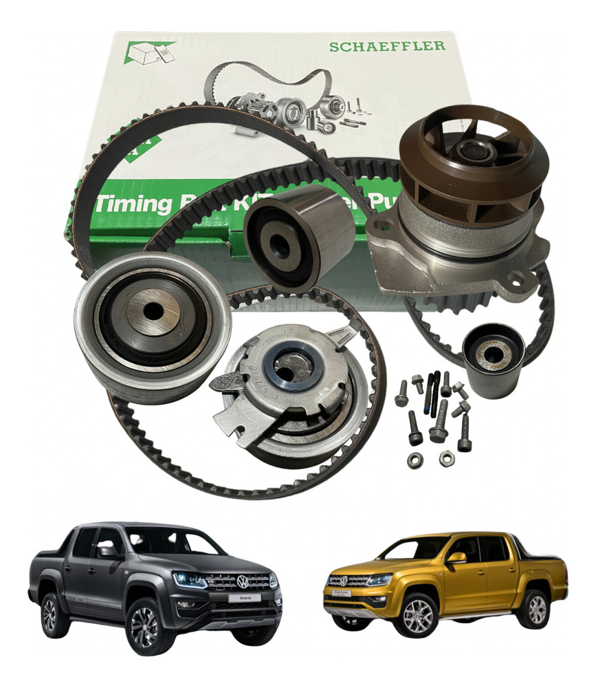 Kit De Distribución Vw Amarok C/ Bomba 2.0 Tdi Ina Aleman - Imagen 8
